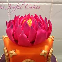 Bollywood inspired cake for Bec's birthday