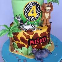 Madagascar cake