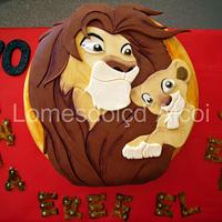 The Lion King cake