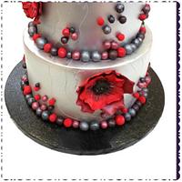 passion wedding cake