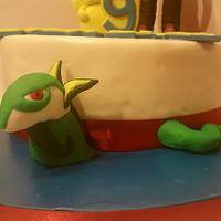 Pokemon Go Birthday Cake
