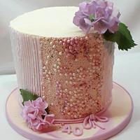 birthday in powder-pink and vanilla