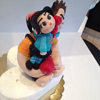Wreck it Ralph and Vanellope Topper
