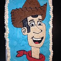 Woody Toy Story cupcake cake