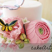 Birthday Cake - Spring theme