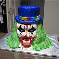 Evil Clown Cake