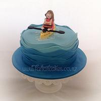 Kayak Cake