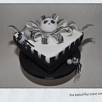 Jack Skellington birthday cake