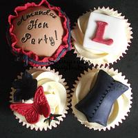 Hen Party Cupcakes ;)