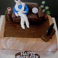 84th Birthday Cake