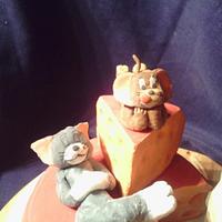 Tom and Jerry Cake Bomb