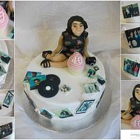 40th Birthday Photo Hobby Cake