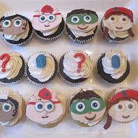 Super Why Cupcakes