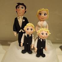 Personalised Wedding Cake Toppers