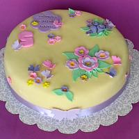 Little Girl Birthday Cake