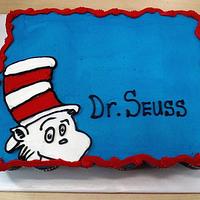 Dr. Suess Cupcake Cake