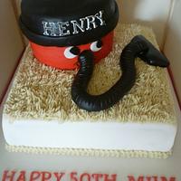 Henry hoover cake