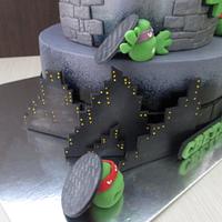 Ninja Turtles TMNT Cake