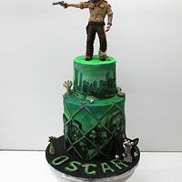 Walking Dead Birthday cake