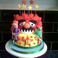 Muppets Birthday cake 