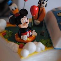 Disney book cake