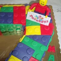 LEGO cake.
