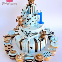 Bears and cookies cake Bears and cookies cake