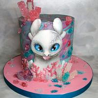 Light Fury Cake Light Fury Cake