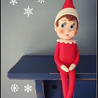 Elf on the Shelf! (topper with tutorial)
