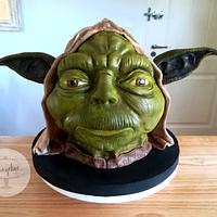 Yoda Starwars Cake