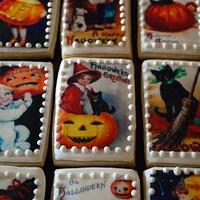 Vintage Halloween Cookies