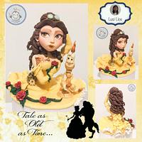 Steampunk Belle Princess and lumiere