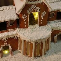 Gingerbread cookie house 