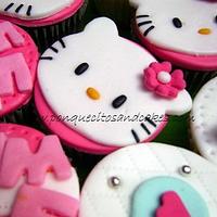 Kitty Cake and Cupcakes