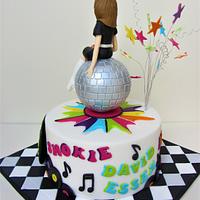 70's Music Themed Cake
