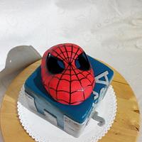 Spiderman cake