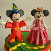 Mickey Mouse e Minnie carnival