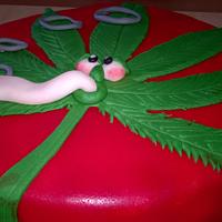 Marihuana cake 