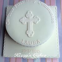 Traditional Communion Cake