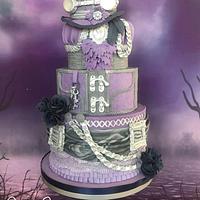 Collab: Love is....  (like a steampunk wedding cake)