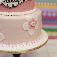 Baby gal 100days cake