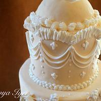 Royal wedding cake -cpc collabration #kissingfrogs 