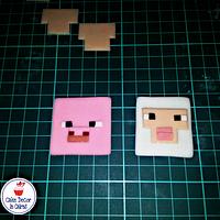 Minecraft Fondant Toppers