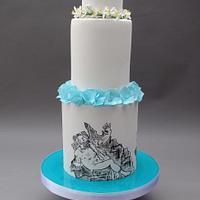 Bernini inspired Wedding cake