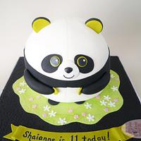 Sushi the Panda Cake