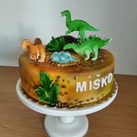 Dino cake