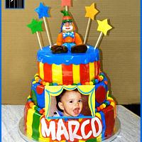THE MARCO CARNIVAL BIRTHDAY CAKE