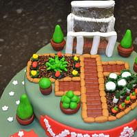 Vera's garden cake