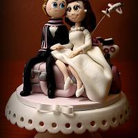 Cake Topper From Palermo with love