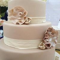 Valentino Inspired Wedding Cake